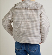 Plaid Padded Jacket