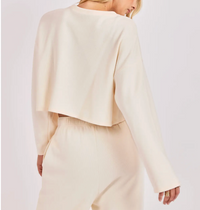 Relaxed Stay Crewneck Knit Top