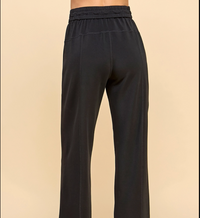 High Waisted Full Length Stretch Pants