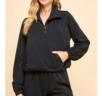 Mock Neck Sweatshirt