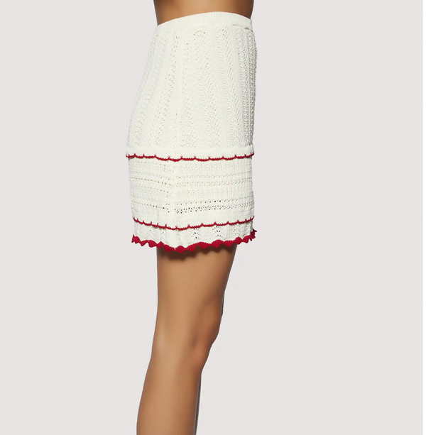 Rio Escape Mini Skirt - Resortwear Knit