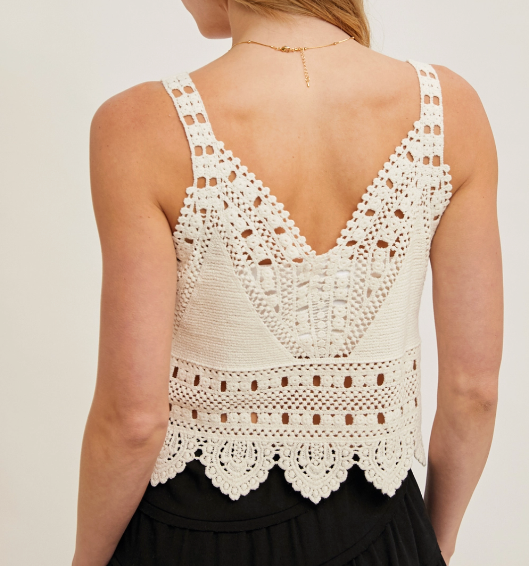Crochet Lace Tank