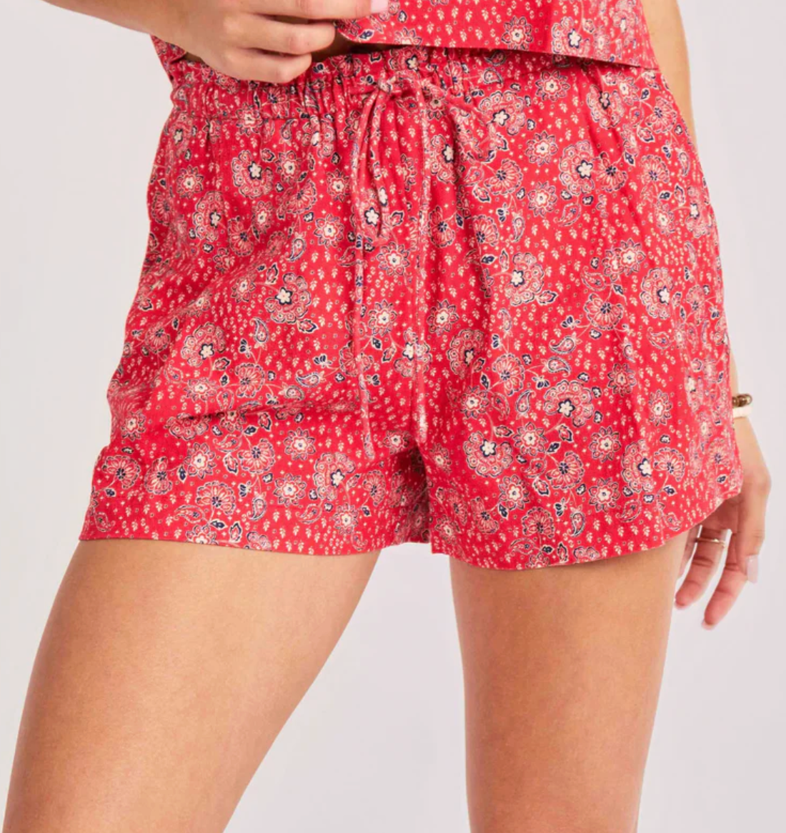 Firecracker Sleeveless Top and Shorts