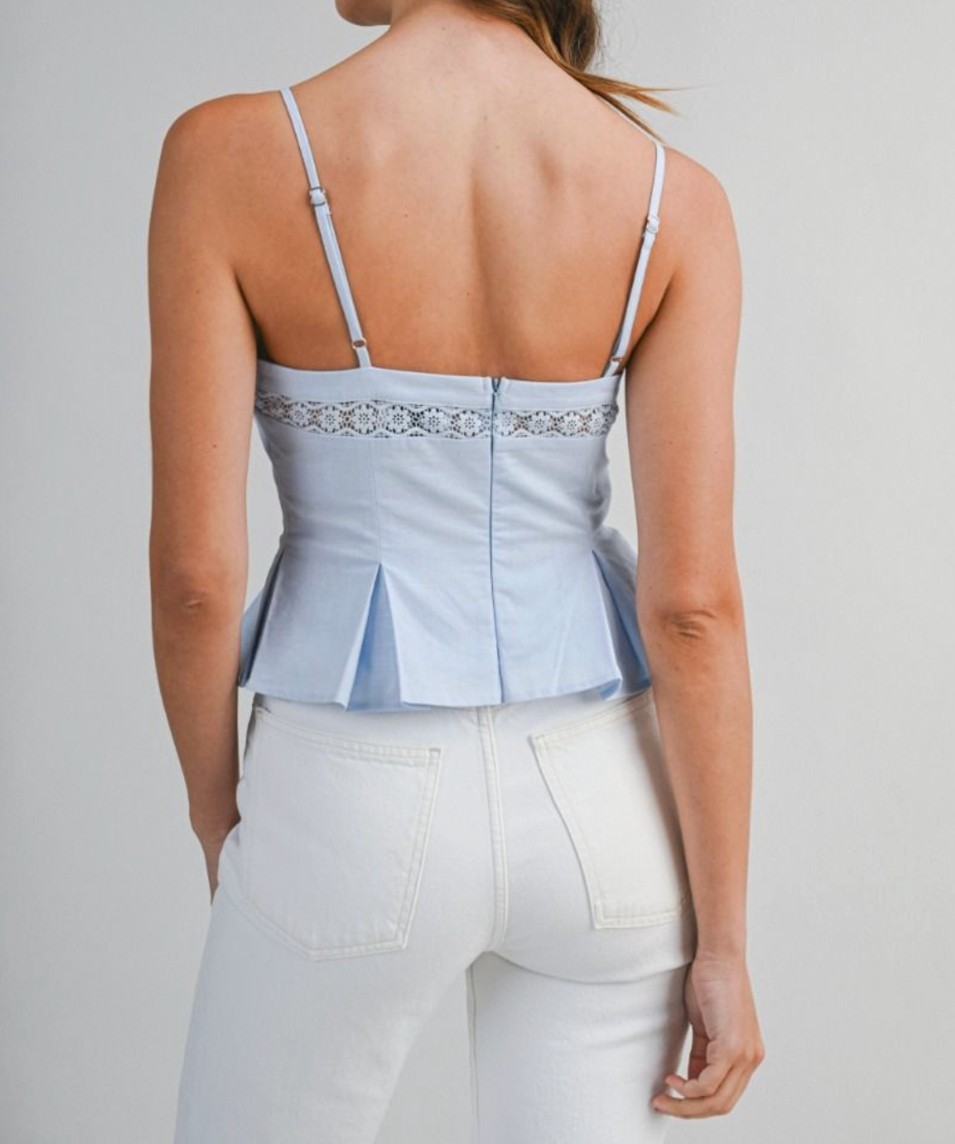 Pleated Tube Top
