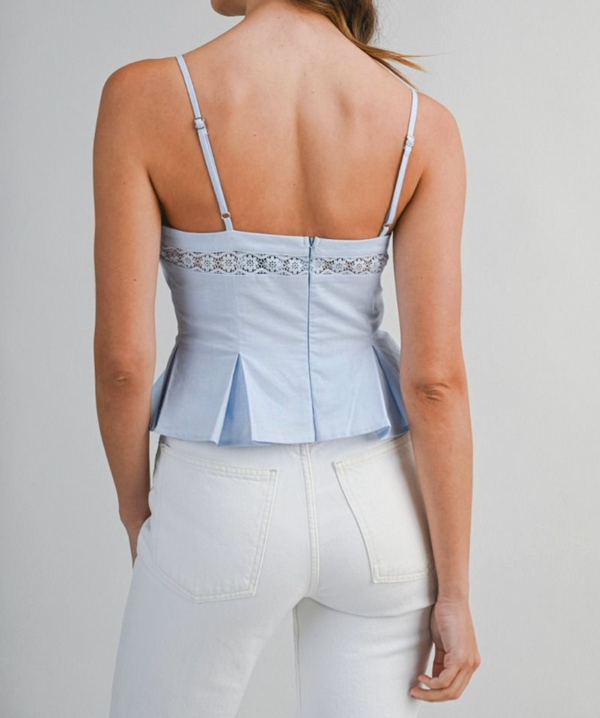Pleated Tube Top