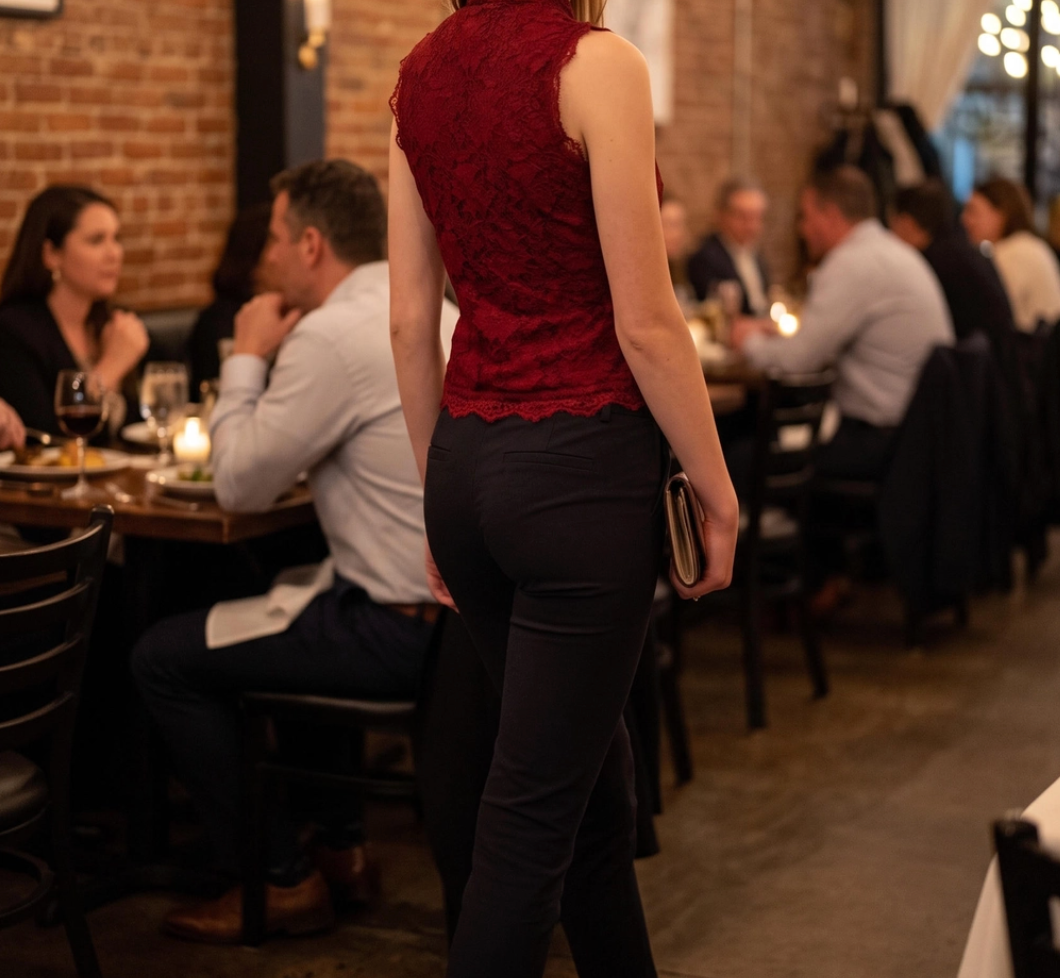 Lace Cheongsam Top