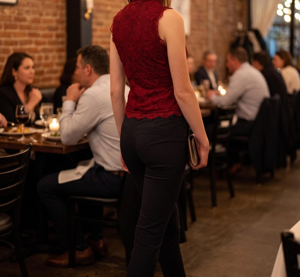 Lace Cheongsam Top