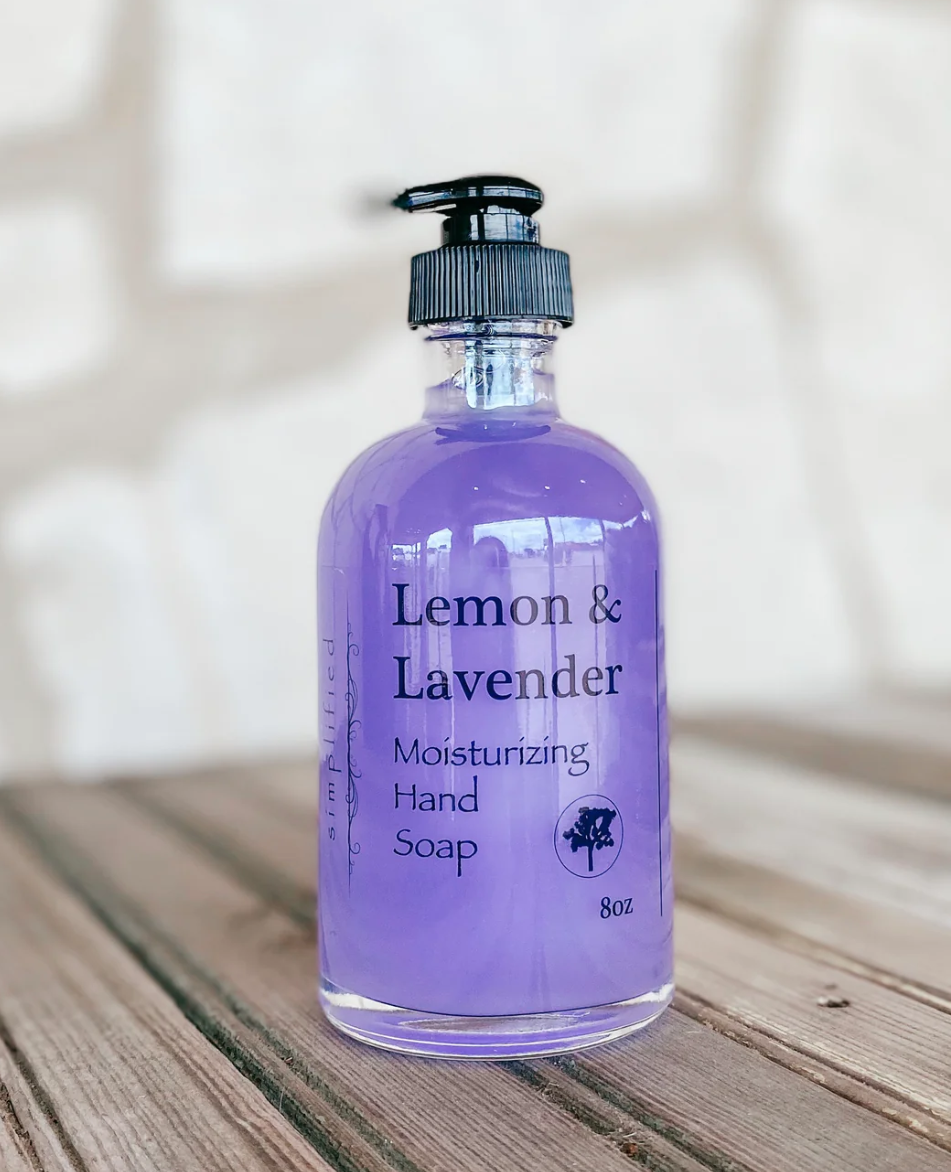 Simplified Soap Lemon Lavender Hand Soap