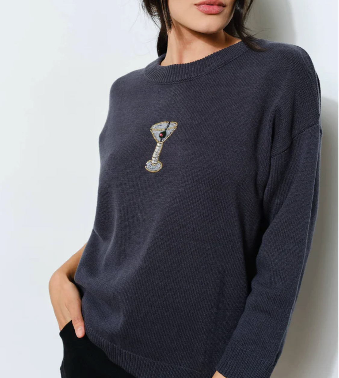 Sora Martini Bead Sweater