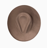 Modern Cactus Co - Vegan Suede Rancher Hat - Mocha