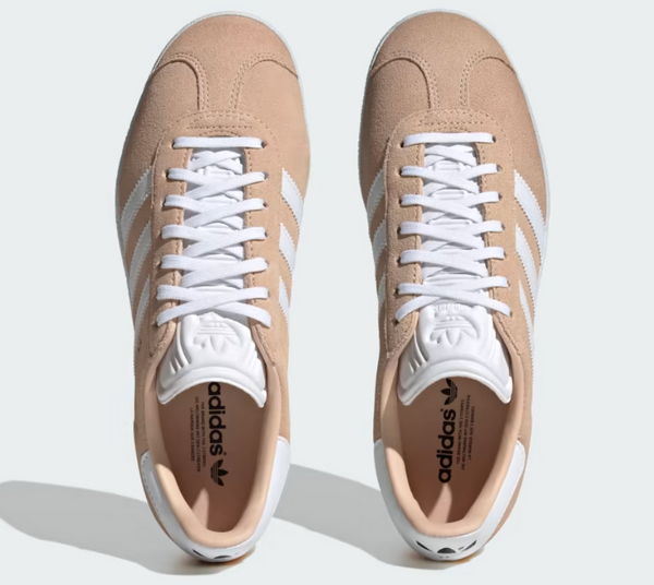 adidas Gazelle Blush with White Strip - Size:  US W 7.5