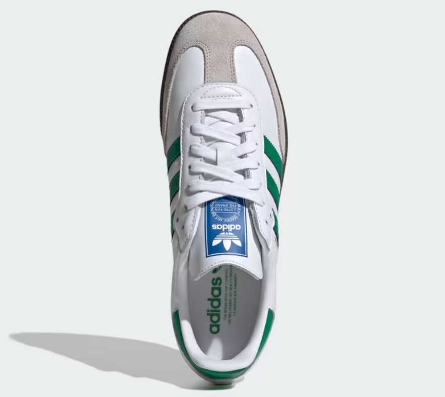 Adidas Samba OG Footwear White Green Size US M 11 Apothecary Social