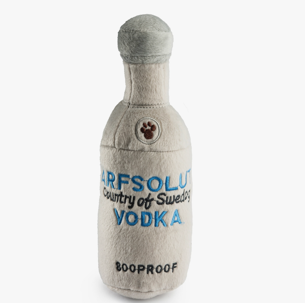 Arfsolut Vodka Toy Squeaker Dog Toy