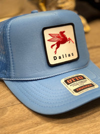 Dallas Pegasus Hat in Light Blue