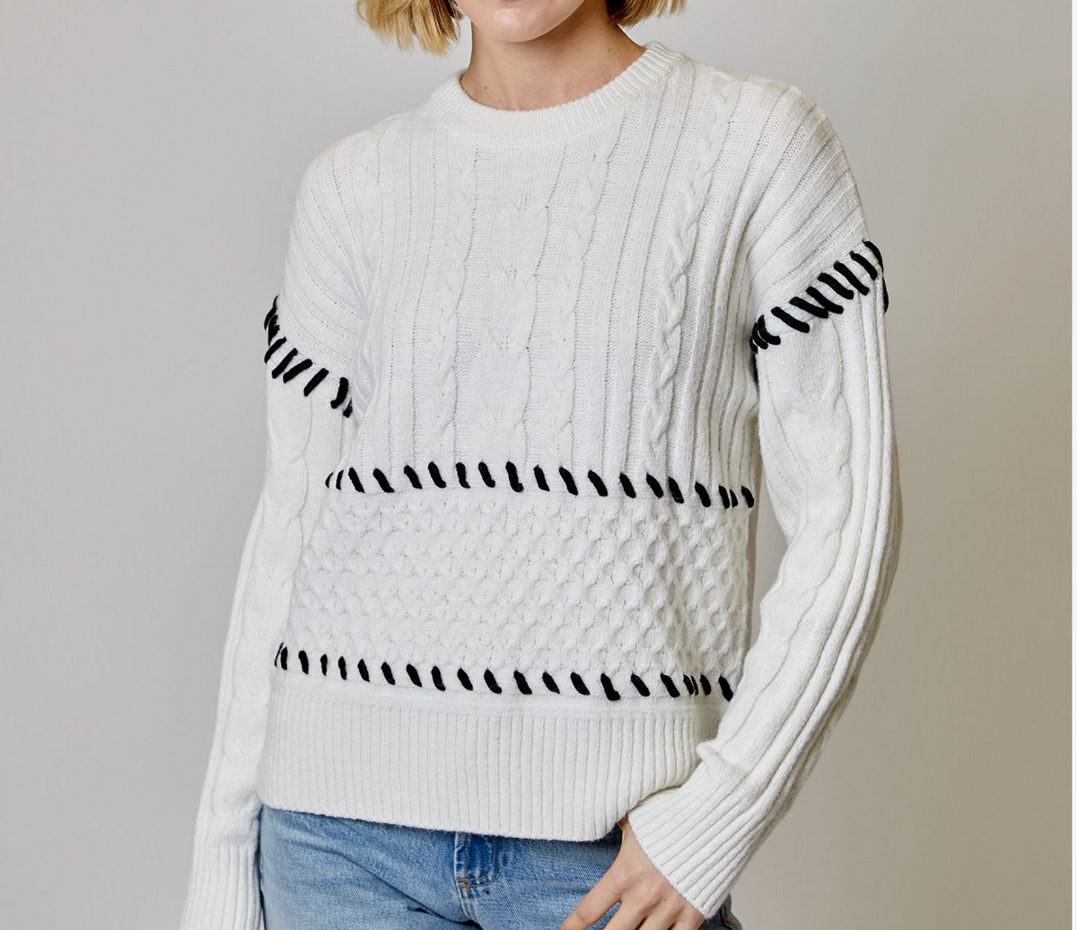 Whipstitch Sweater