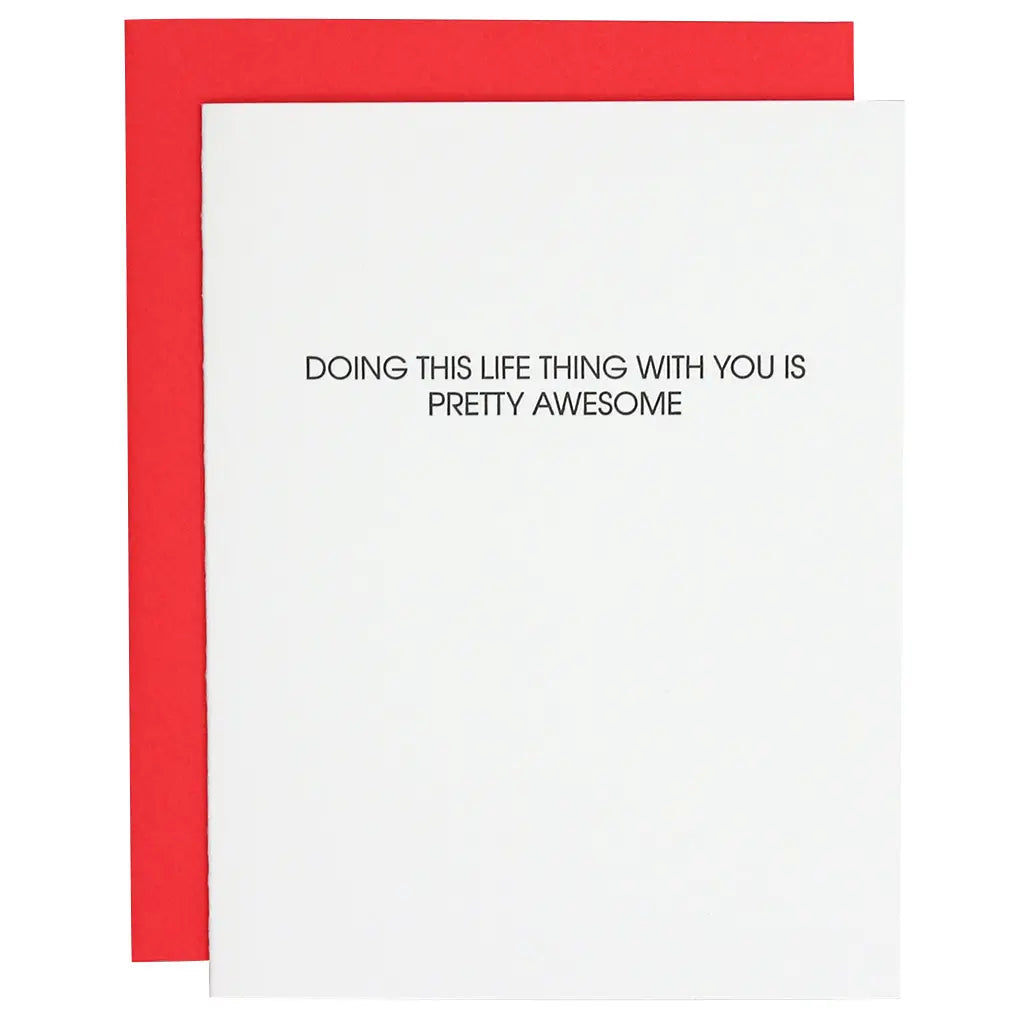 Card - Doing this life thing