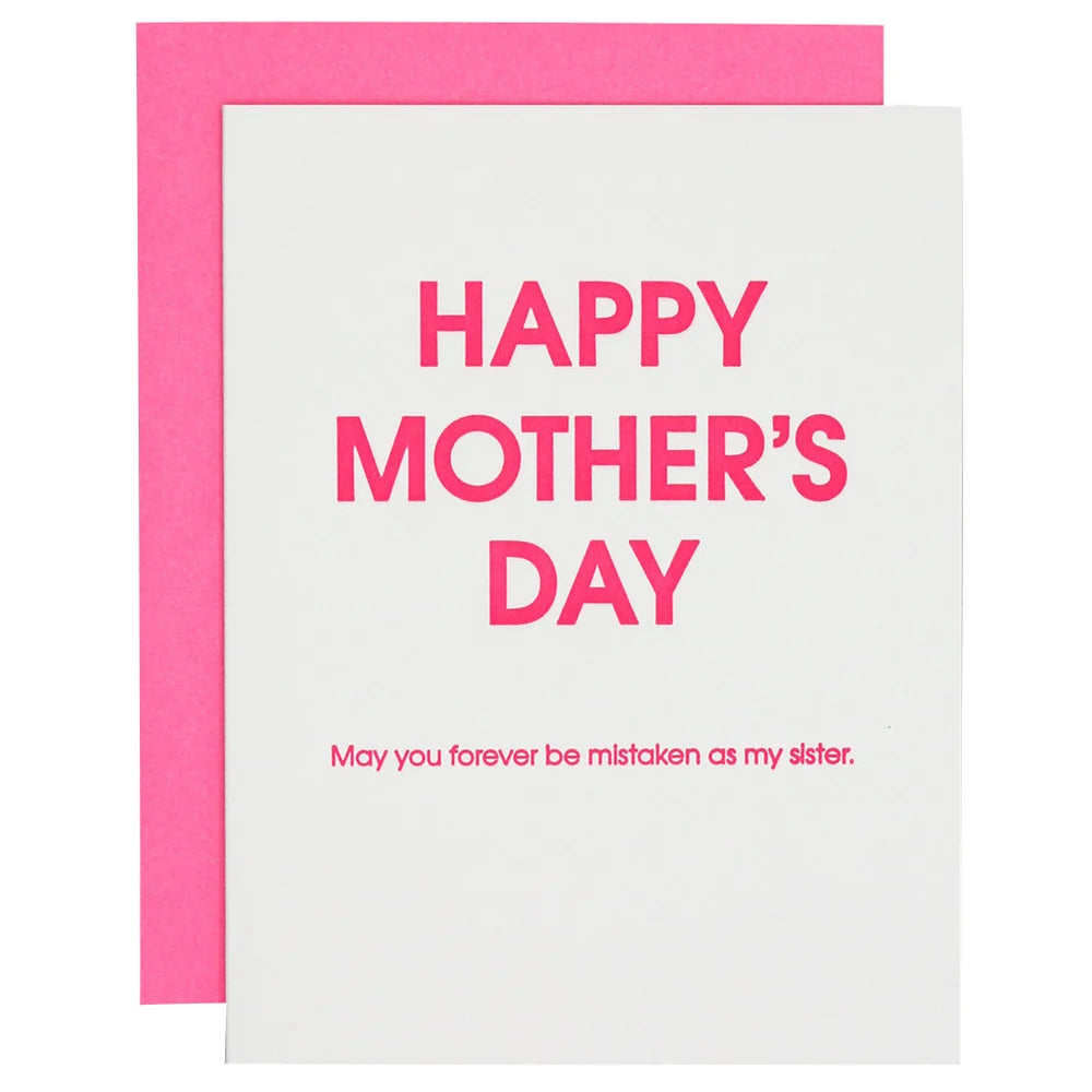 Card - Happy Mother's Day -Mistaken As My Sister