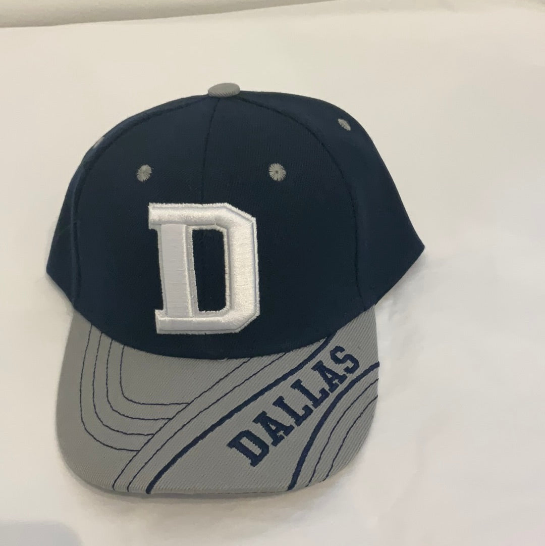 Hat D Blue Dallas