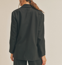 Reset By Jane Oversized Black Blazer