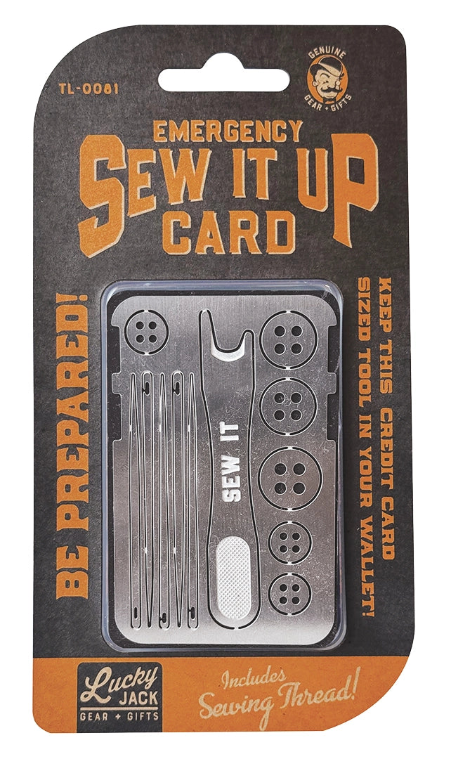 Emergency Sew It Up Card - Adventure Card