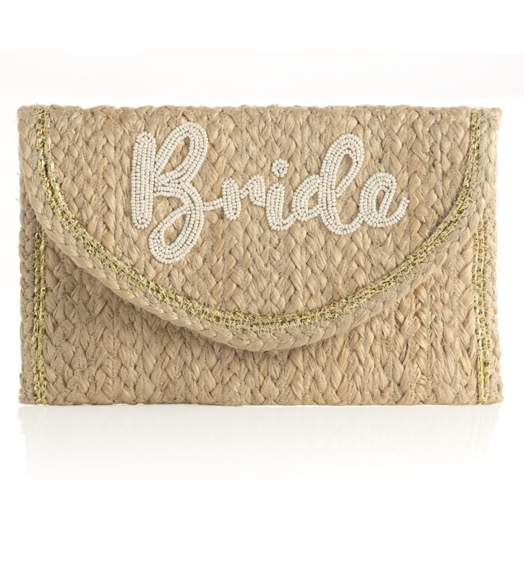 Bride Clutch, Natural