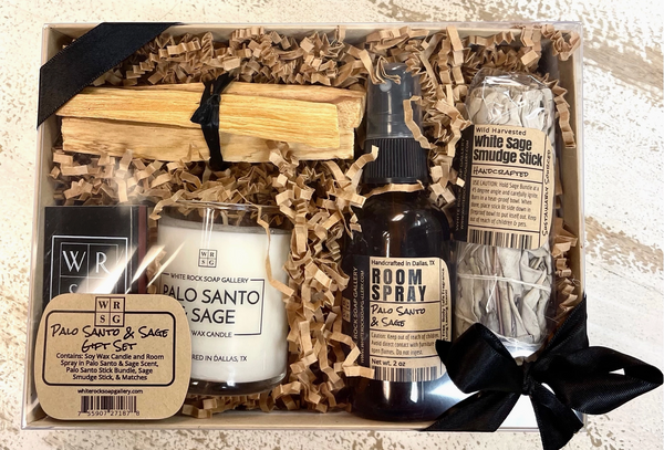 White Rock Soap Gallery Palo Santo & Sage Gift Set