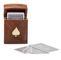 Wood Crafted Playing Card Set