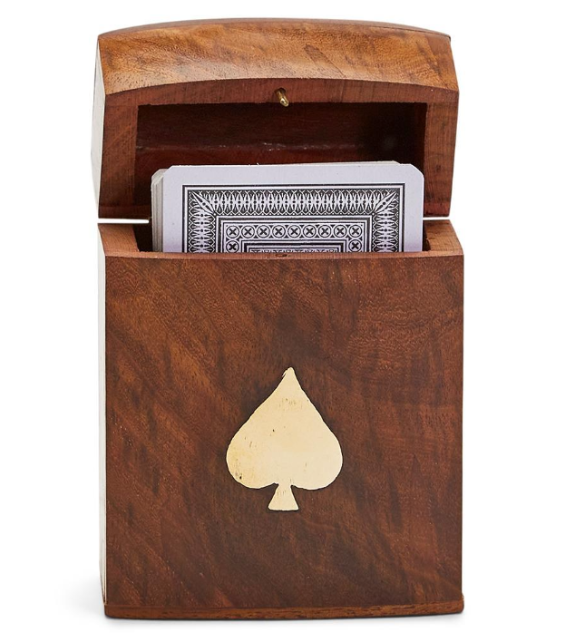 Wood Crafted Playing Card Set