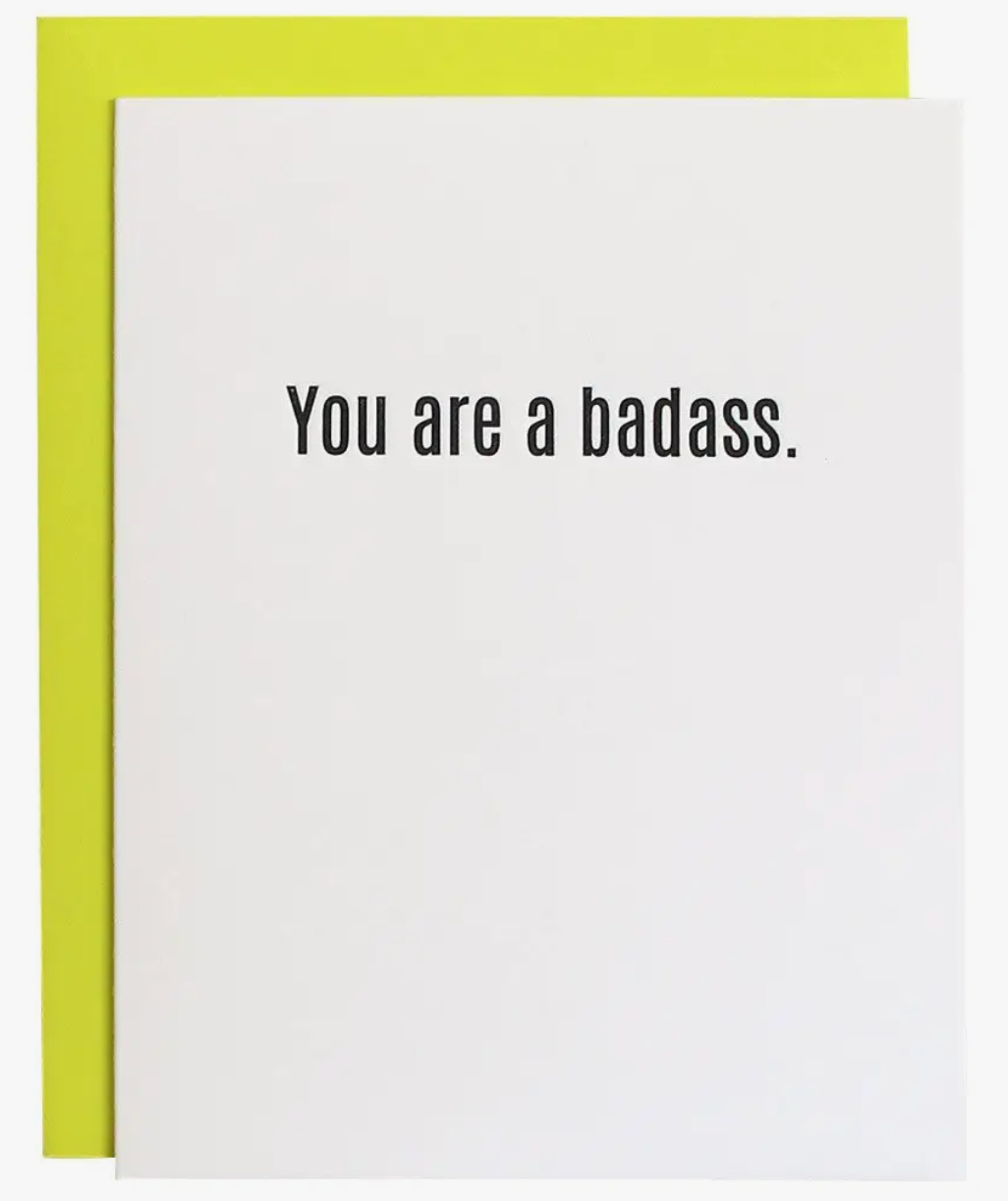 Card - You Are A badass